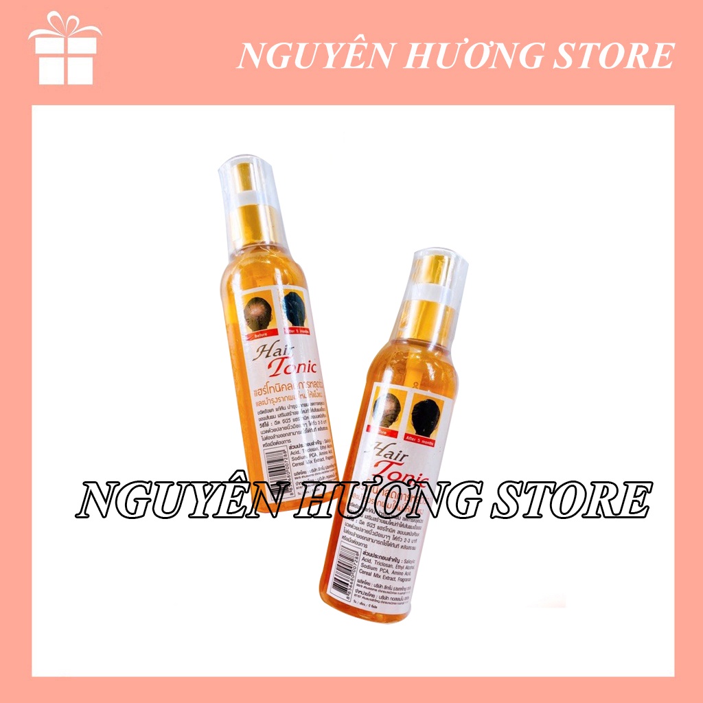 Chai Xịt Kích Thích Mọc Tóc Cho Nam GENIVE Hair Tonic 120ml - Thái Lan