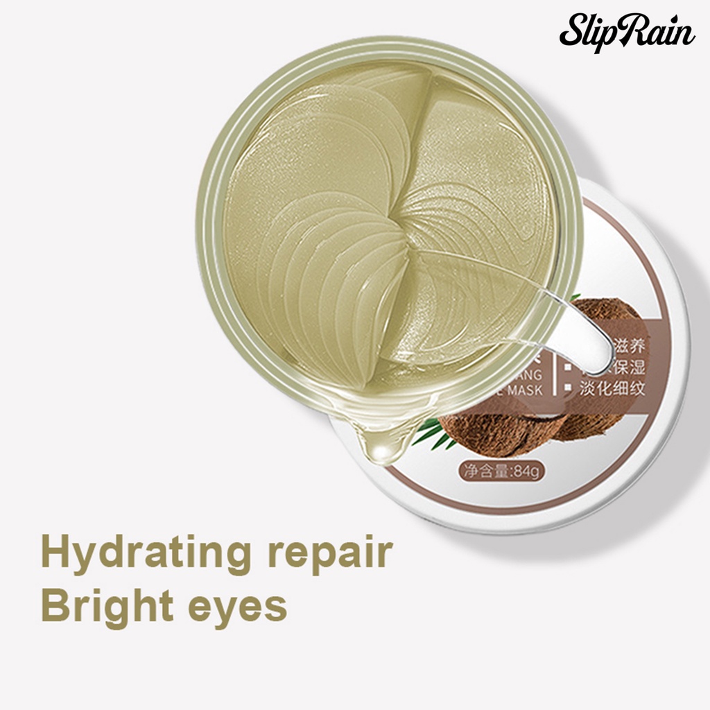 Hộp 60 miếng mặt nạ mắt siêu mỏng dưỡng ẩm làm trắng và săn chắc da cho nữ | BigBuy360 - bigbuy360.vn