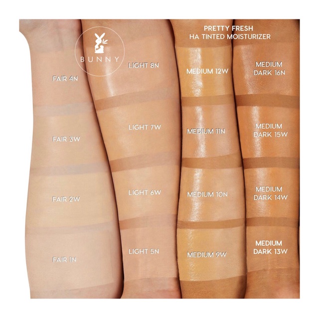 Kem nền Colourpop Pretty Fresh HA Tinted Moisturizer Foundation Bunny Beauty hàng đủ bill | BigBuy360 - bigbuy360.vn