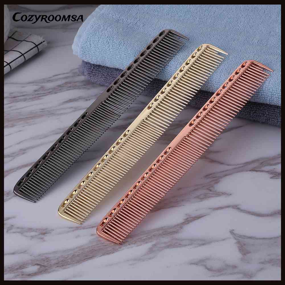 Lược Chải Tóc Chống Tĩnh Điện Bằng Thép Không Gỉ