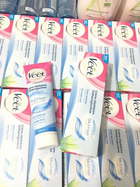 Kem tẩy lông Veet Pháp 100ml | BigBuy360 - bigbuy360.vn