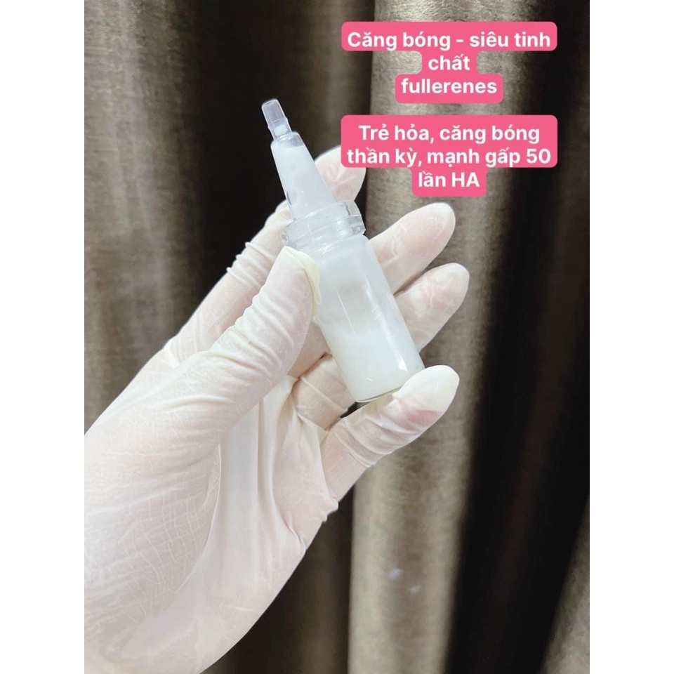 Tinh chất serum Collagen Tươi  siêu căng bóng sữa 10ml  Siêu tinh thể dưỡng chất giúp làn da căng bóng mượt mà