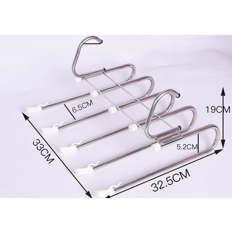 Móc Treo 5 Quần Thông Minh Tiết Kiệm Diện Tích Thương Hiệu VOI VUONG