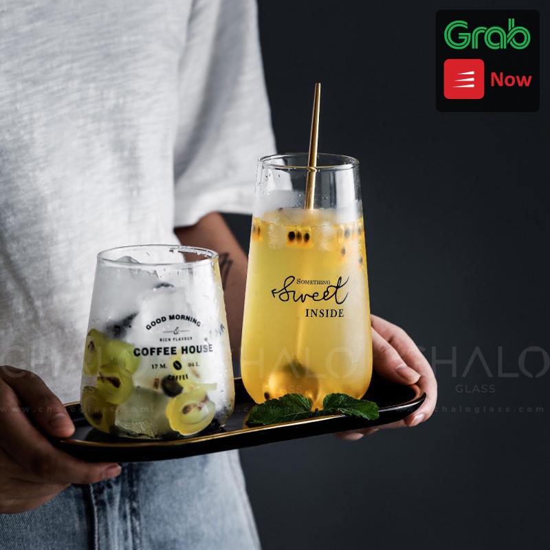 Ly thủy tinh chịu nhiệt 450ml - 550ml   - CI01 - CI02