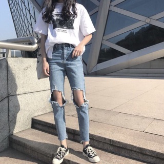 ODER]]]]  JEANS BAGGY RÁCH NhIỀU