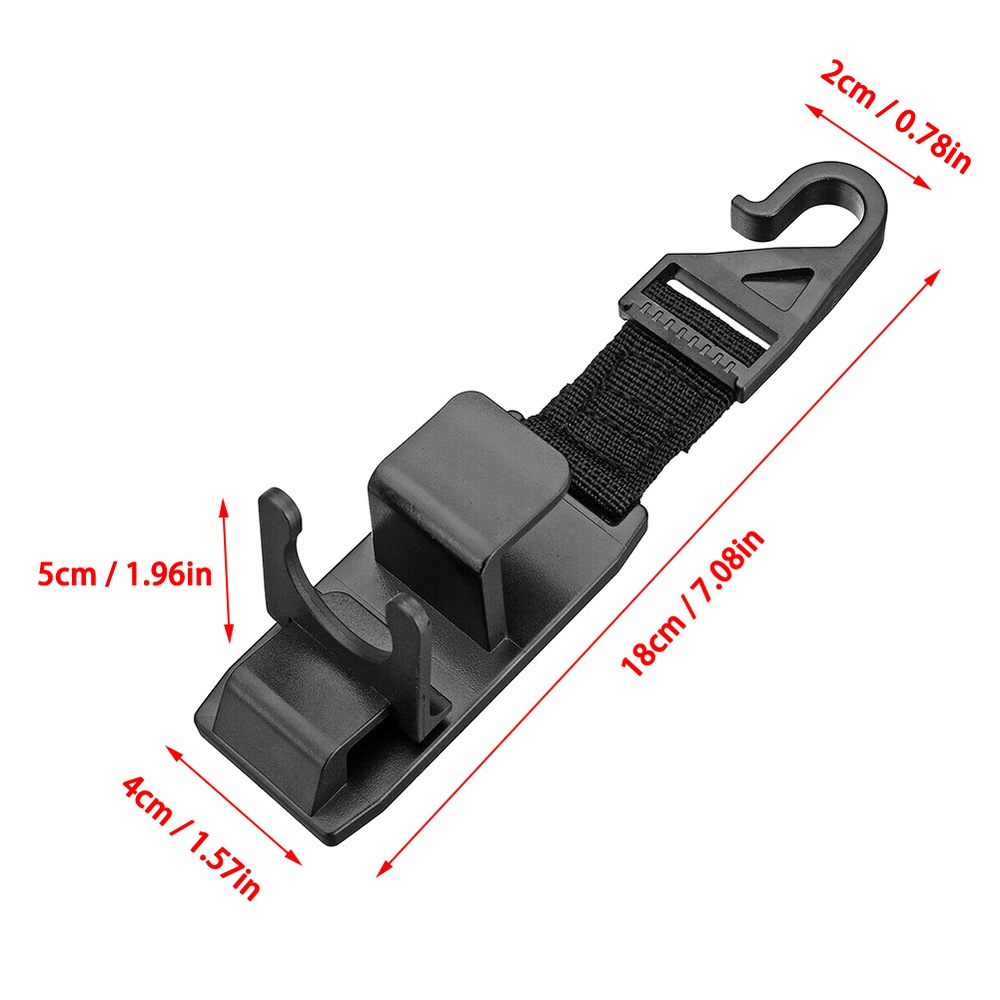 1 Móc Treo Đồ Gắn Sau Ghế Xe Hơi Tiện Dụng