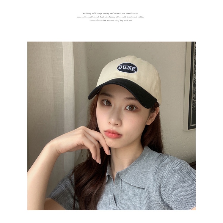 Mũ lưỡi trai phong cách retro thời trang Hàn Quốc cho nữ