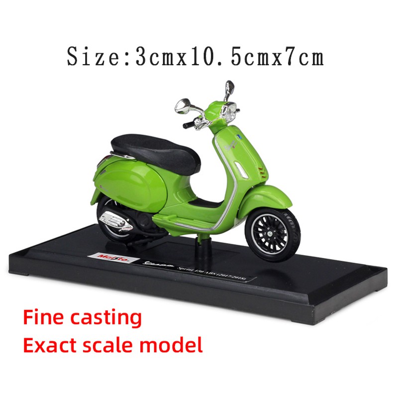 MAISTO FLEXIBLE Mô Hình Xe Máy Vespa Sprint 150 Abs Tỉ Lệ 1: 18