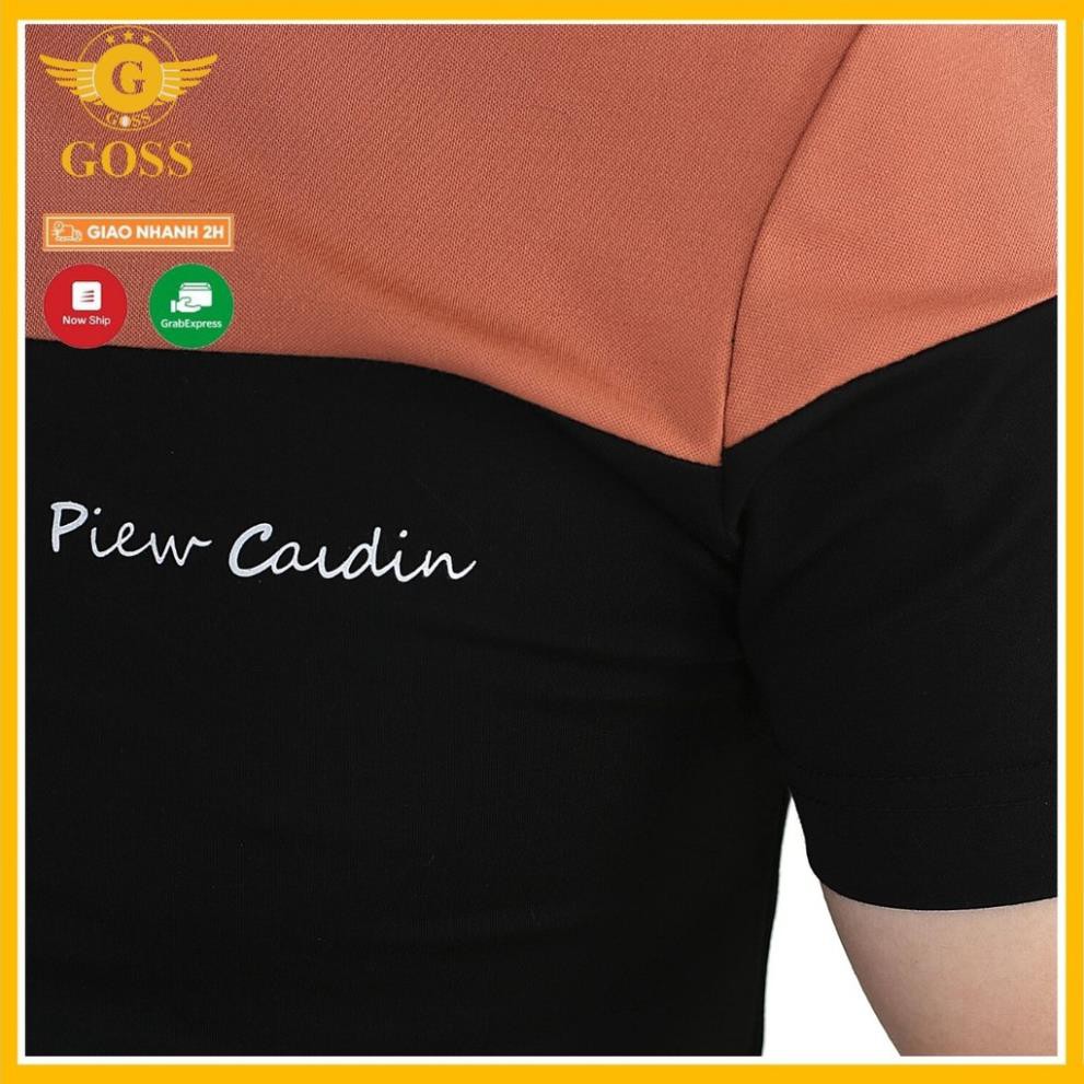 ⭐️HÀNG HIỆU⭐️Áo thun nam có cổ 2 màu - Áo phông polo nam cổ bẻ ngắn tay vải 100%cotton cao cấp chất mát GOSS . '