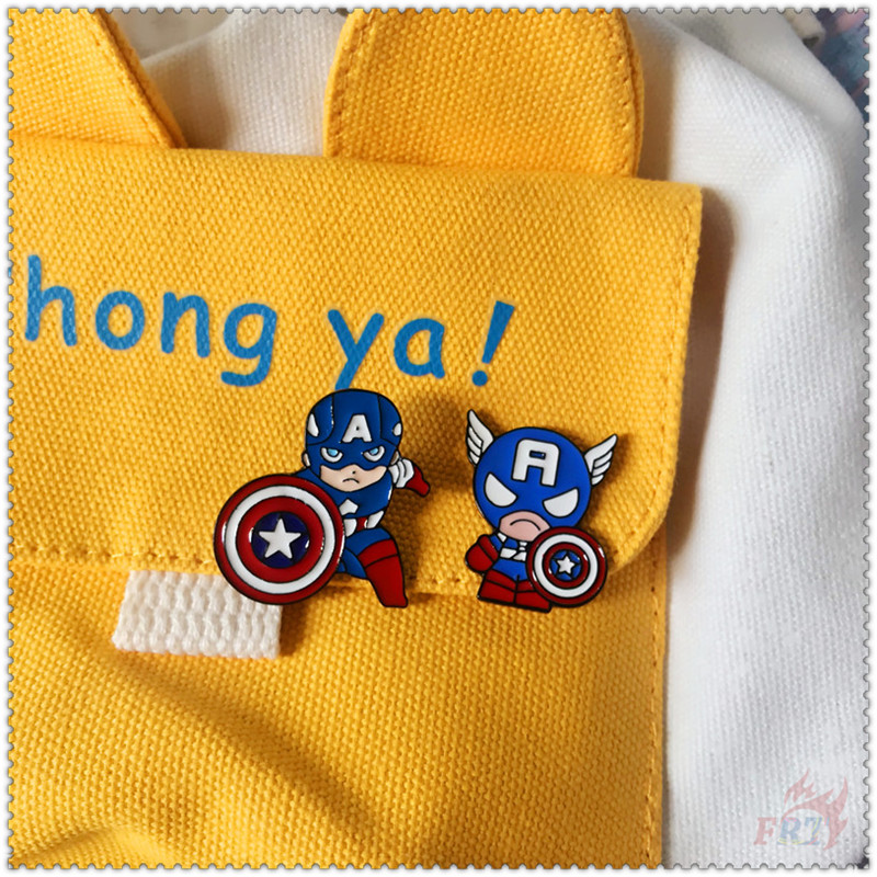 1 Huy hiệu cài áo họa tiết siêu anh hùng dễ thương