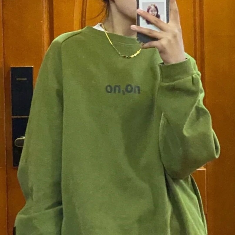 Áo sweater nữ tay dài màu sắc thời trang năng động cho nữ