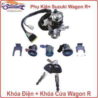 Bộ khóa suzuki wagon r khóa điện + khóa cửa