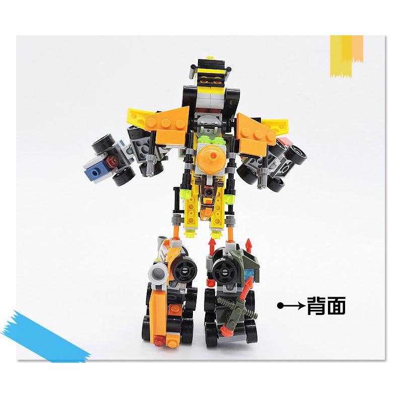 Đồ Chơi LEGO 10 Ô tô Lắp Ghép Thành Robot