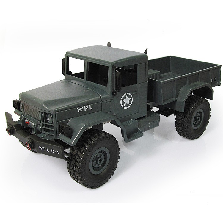 Xe tải quân sự WPL B14 Military Truck 1:16 (Màu xanh)