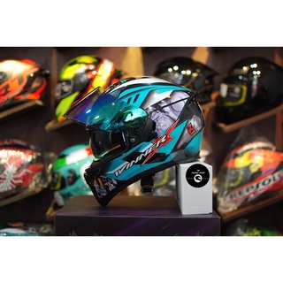 Mũ bảo hiểm Fullface ROC 05 Honda WinnerX xanh ngọc