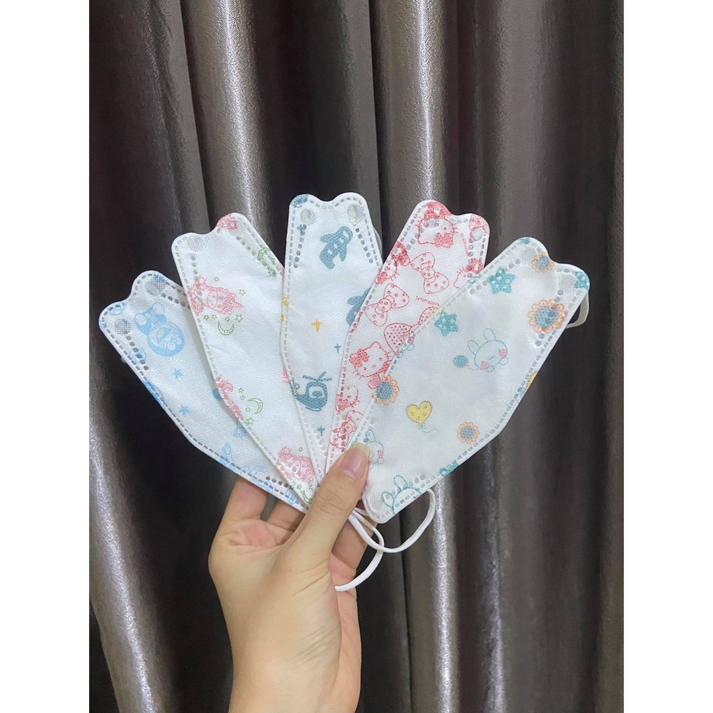 [Mã COSDAY giảm 8% đơn 150K] Khẩu Trang KF 94 Trẻ Em combo 5 gói 50 chiếc các hãng | BigBuy360 - bigbuy360.vn