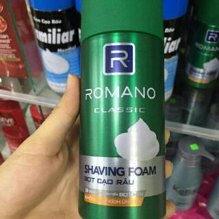 BỌT CẠO RÂU Romano classic 175ml