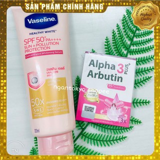 Duỡng thể Vaseline 50x Thái Lan 320ml hàng chính hãng