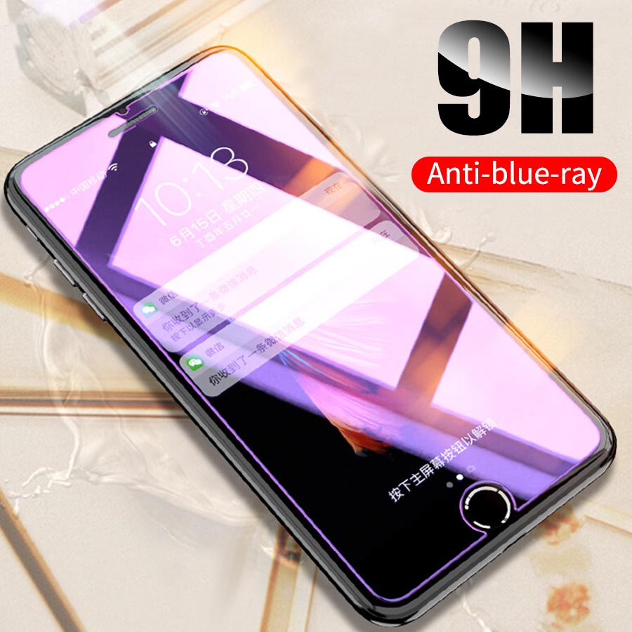 Kính Cường lực Chống Tia Sáng Xanh Miếng dán màn hình cho For iPhone 13 12 11 14 Pro Max 12 13 mini XR X XS Max 8 7 6 6s Plus SE 2020