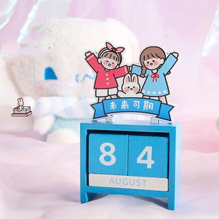 Lịch gỗ để bàn 2021 sáng tạo