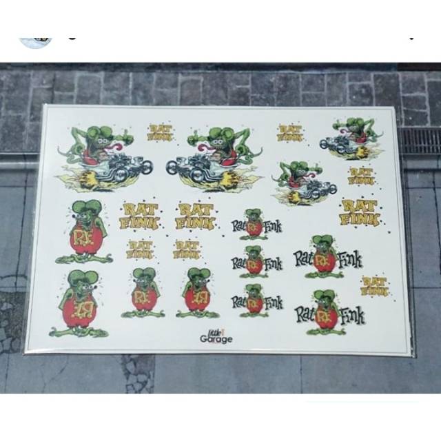 Mô Hình Xe Bán Trong Suốt 64 Scale Hotwheels Ratfink Diecast