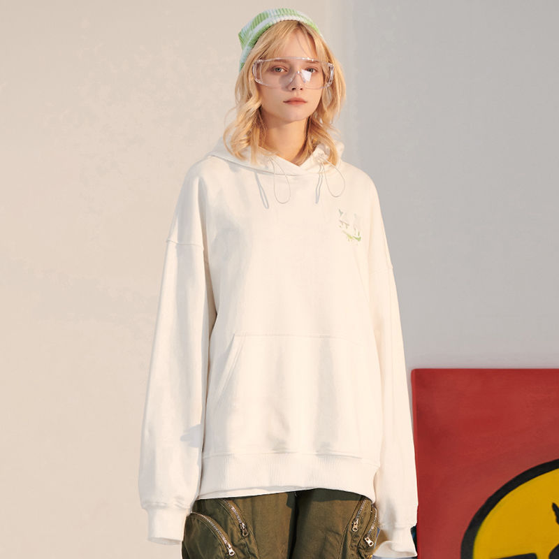 Áo Hoodie Có Mũ Trùm In Họa Tiết Thời Trang Hàn Quốc Hip-hop Cá Tính