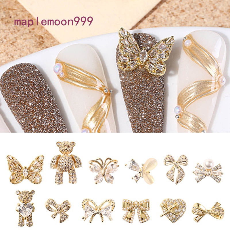 [Hàng mới về] Phụ kiện 3D trang trí móng tay nghệ thuật xinh xắn