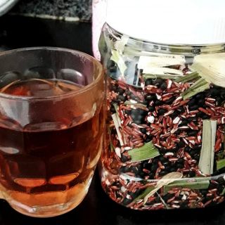 TRÀ ĐẬU ĐEN GẠO LỨT RANG LÁ DỨA