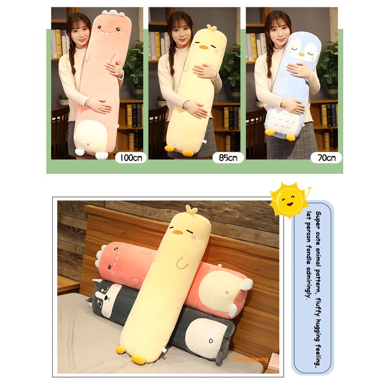 Đồ chơi nhồi bông hình động vật hoạt hình 70cm 85cm 1m 1.3m