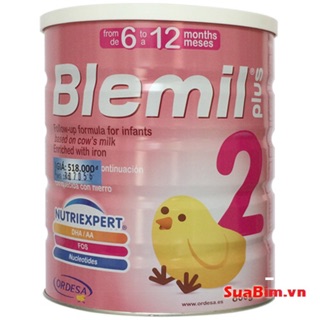 Sữa bột Blemil Plus 2 - 400g (dành cho trẻ từ 6-12 tháng)