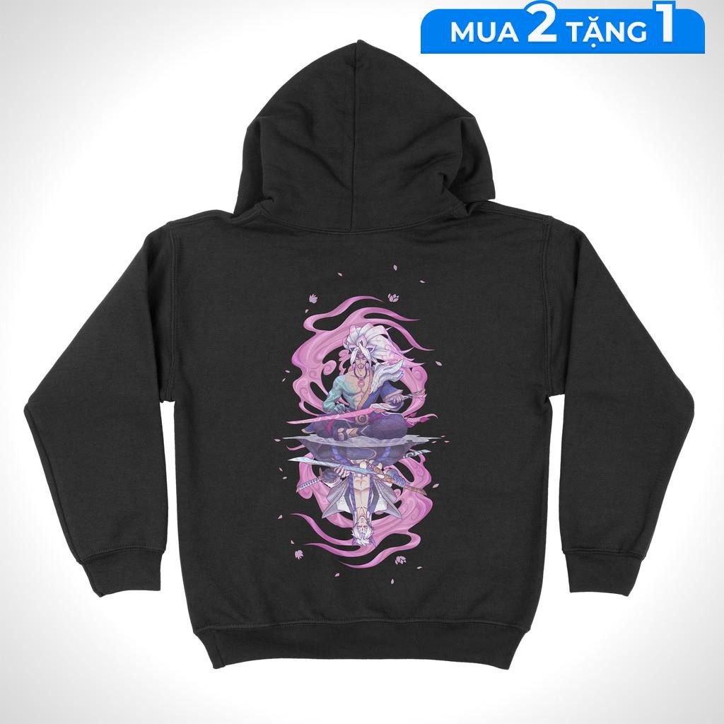 Áo hoodie Yasuo & Yone Unisex THE NEXT LEVEL, Cotton 100% 2 màu nam nữ - HD0038