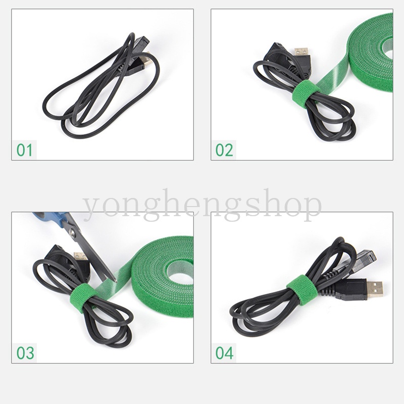 Giá Đỡ Dây Cáp USB/Tai Nghe HDMI Có Thể Tái Sử Dụng Tiện Lợi Cho Gia Đình