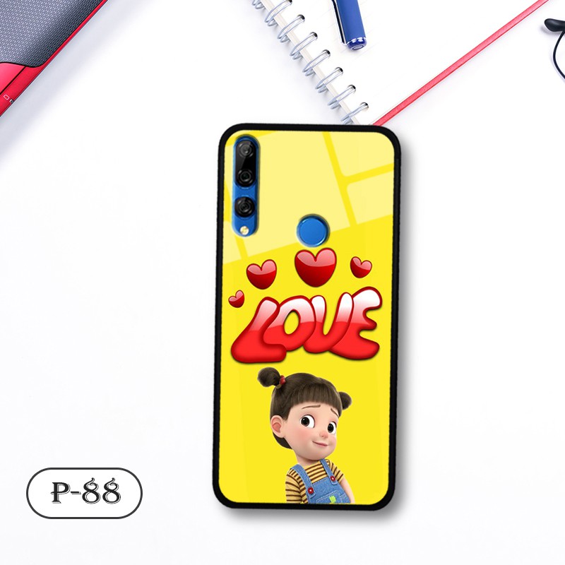 Ốp kính in hình cute Huawei Y9 PRIME 2019