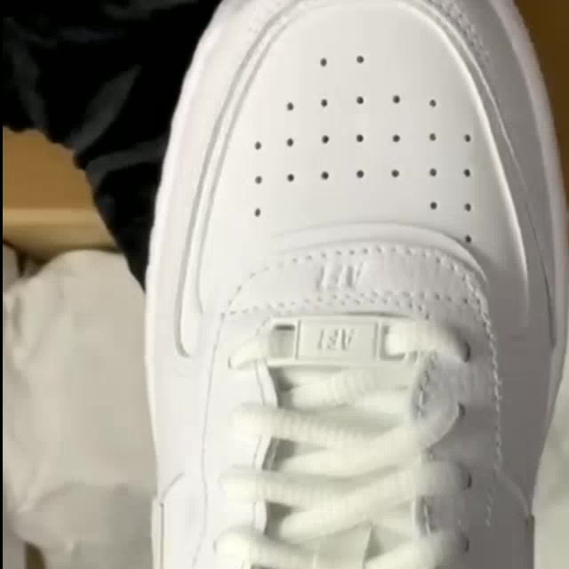 Giày_Nike Air Force 1 Low All White Shadow, Sneaker AF1 bản Like.Aut Oder mới 100% full Box | BigBuy360 - bigbuy360.vn