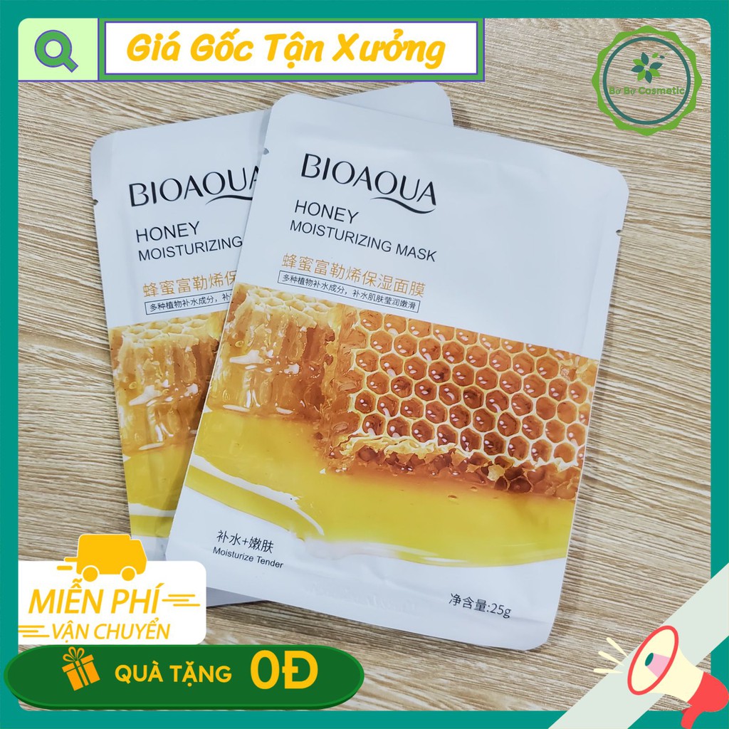 Mặt nạ chiết xuất thiên nhiên Nội Địa Trung BIOAQUA dưỡng da, cấp cẩm, đều màu da | BigBuy360 - bigbuy360.vn