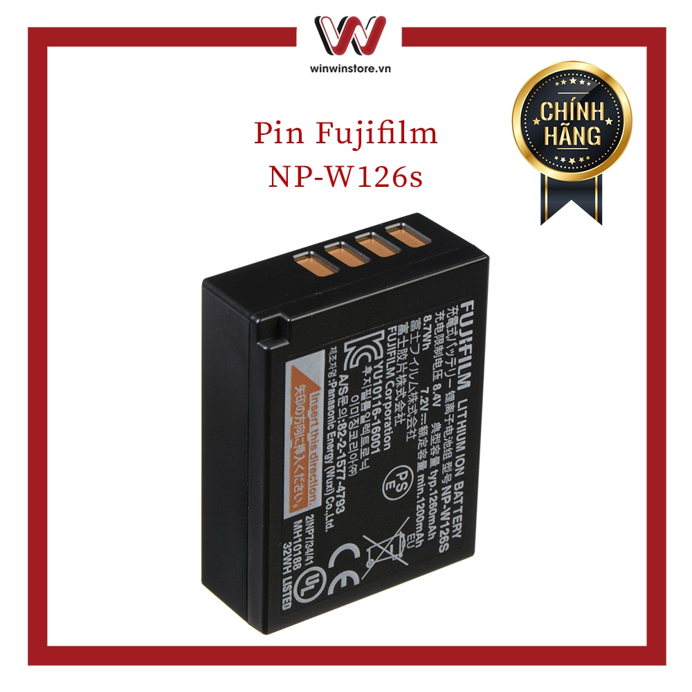 Pin máy ảnh Fujifilm W126S Hàng chính hãng