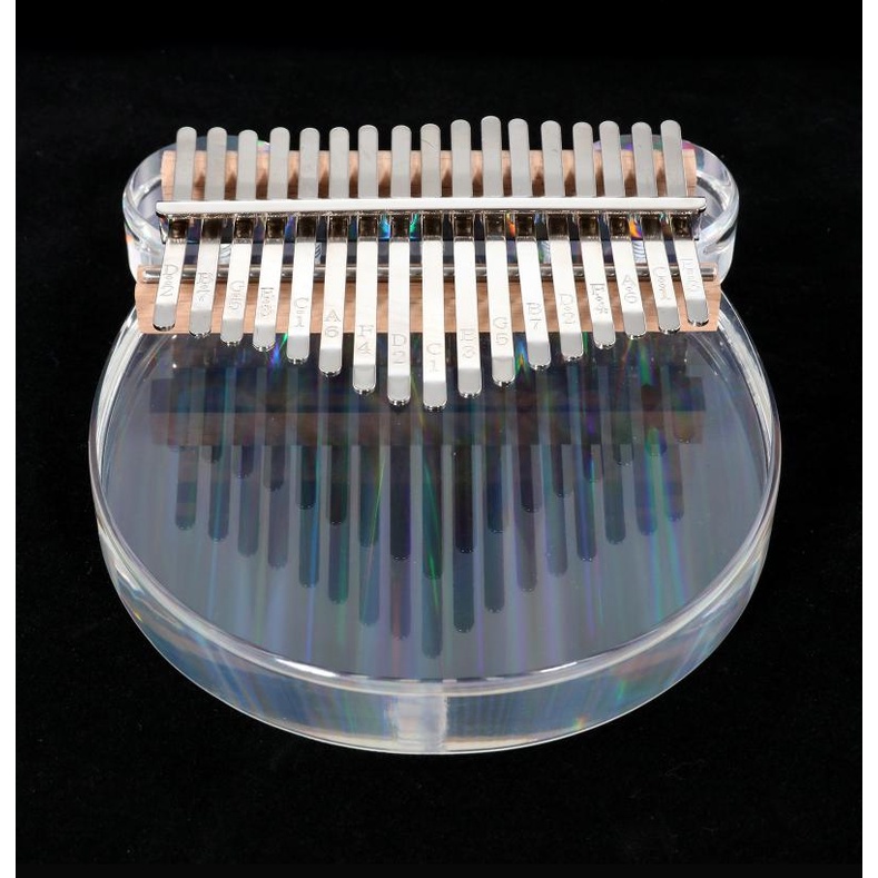Đàn kalimba trong suốt màu cầu vồng Tonic -Hàng chính hãng