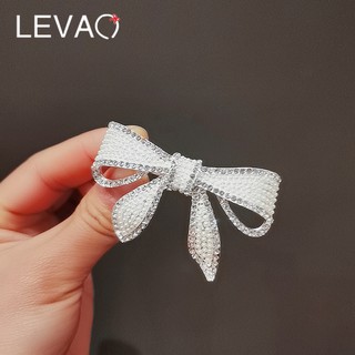 Kẹp Tóc Trang Trí Nơ Đính Ngọc Trai Xinh Xắn Cho Nữ