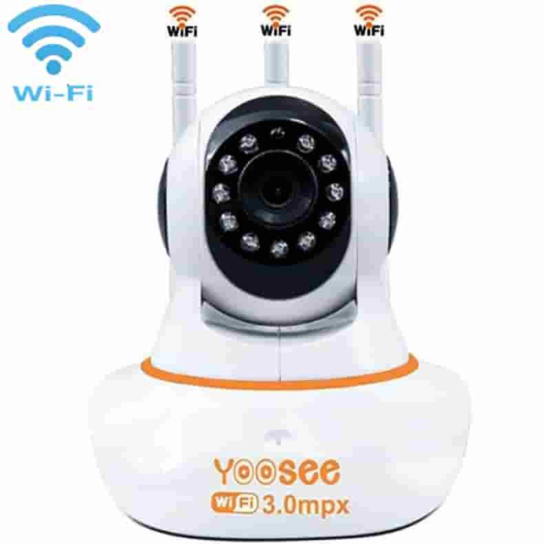 CAMERA YOOSE 3 ANTEN 3.0 𝑺𝑰𝑬̂𝑼 𝑵𝑬́𝑻 THẾ HỆ MỚI ( BAN ĐÊM CÓ MÀU ) Xoay 360 - Full HD 1080P