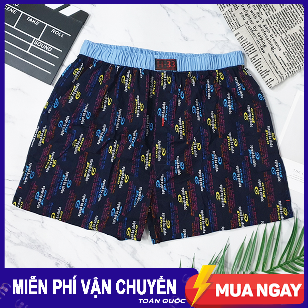 Quần Đùi Boxer Nam H33 - Quần Ngủ Nam, Mặc nhà Cao Cấp - hàng VNXK.ZK01