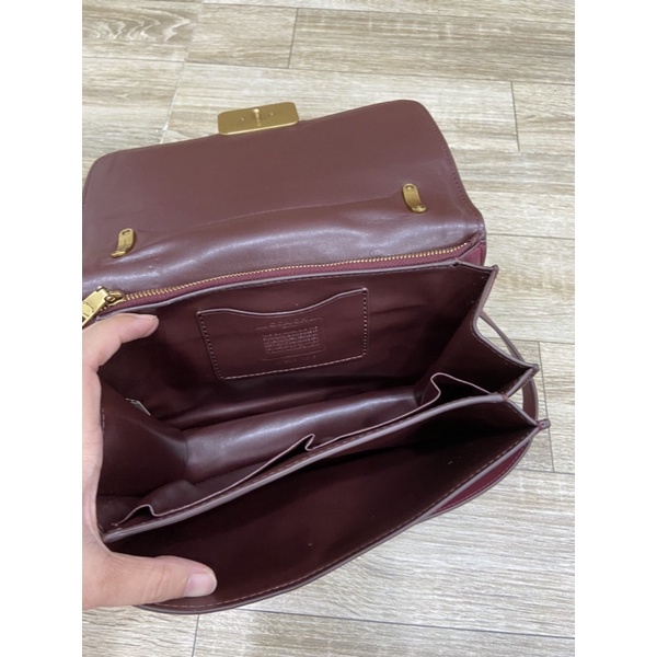 Túi si da thật Coach