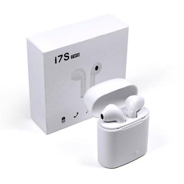 Tai nghe Bluetooth đôi i7s V4.1 âm thanh sống động, đốc sạc 600mah (Hàng loại 1 cao cấp)