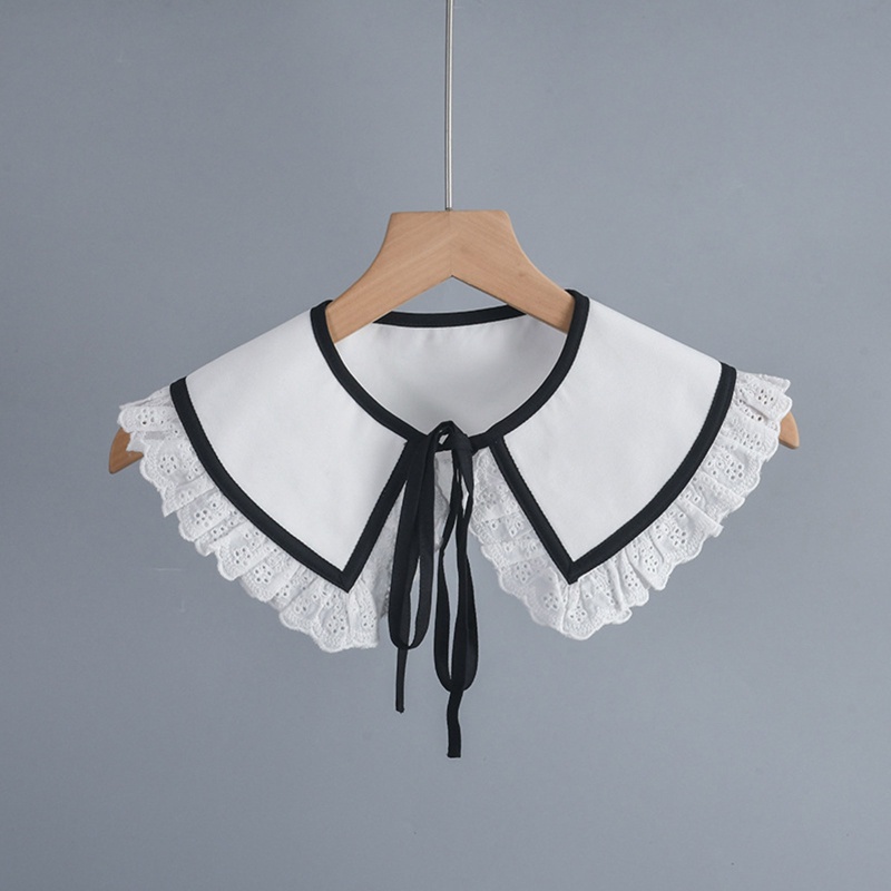 Vòng Cổ Ren Rỗng Có Thể Tháo Rời Bảo Vệ Chống Nắng Cho Nữ