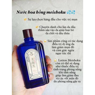 Nước hoa hồng da mụn Bingansui Nhật