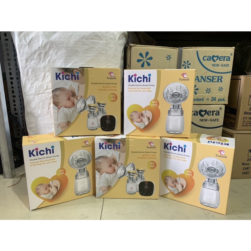 Máy Hút Sữa Điện ĐÔI Kichi cho Mẹ & Bé thương hiệu Kichilachi