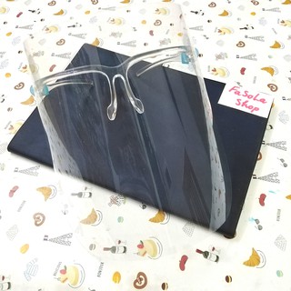 Kính / tấm chắn giọt bắn ngăn ngừa bụi dịch bệnh lây qua đường hô hấp cảm cúm covid mặt nạ thời trang bảo vệ mắt mặt nạ