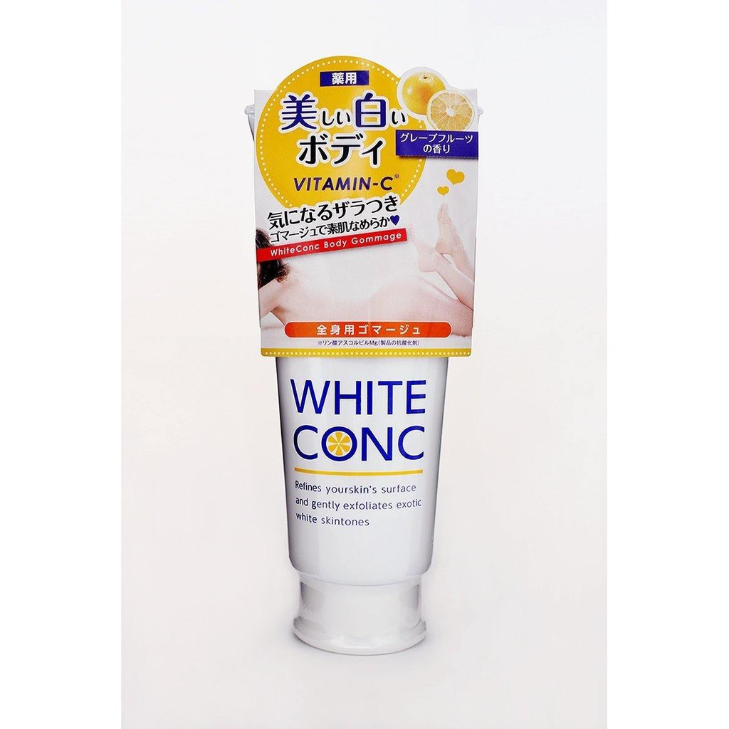Tẩy da chết White Conc Nhật Bản 180ml
