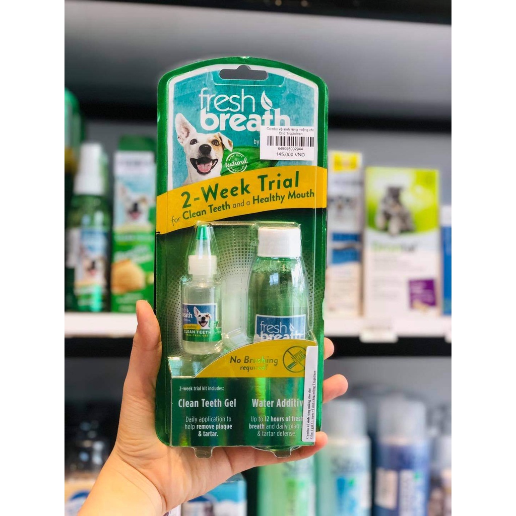 Vệ sinh răng miệng chó mèo Tropiclean