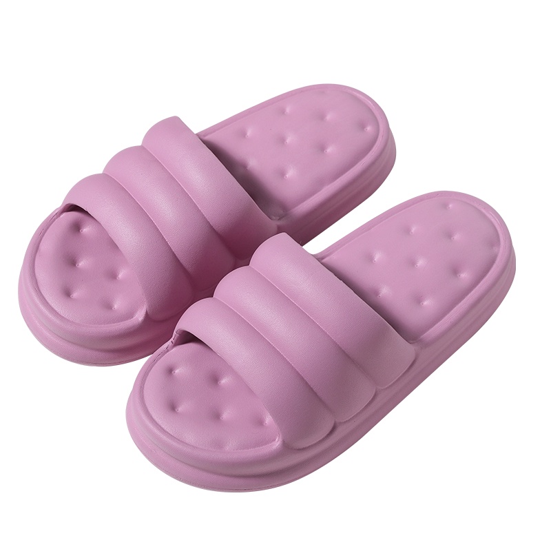 Dép Đi Trong Nhà Đế Dày Mềm Mại Chống Trượt Thiết Kế Đơn Giản Cho Nữ
