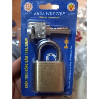 Khóa Việt Tiệp đồng bấm loại nhỏ cầu 6